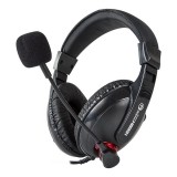 Marvo H8331 - Słuchawki stereofoniczne dla graczy z mikrofonem (czarny/czerwony)-454889