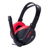 Marvo H8312 - Słuchawki stereofoniczne dla graczy z mikrofonem (czarny/czerwony)-454931