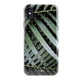 PURO Glam Tropical Leaves - Etui iPhone Xs Max (Brilliant Leaves)-469405
