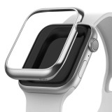 Nakładka Ringke Bezel Styling Apple Watch 4 44mm stal nierdzewna Glossy Silver AW4-44-01-497095