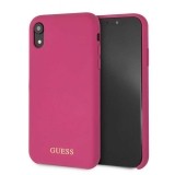 Guess Silicone - Etui iPhone XR (Pink)-584291