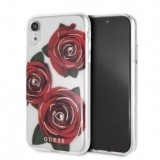 Guess Flower Desire - Etui iPhone XR (Red Roses)-584314