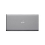 Moshi IonSlim Portable Battery - Aluminiowy power bank USB-C PD 10K (Titanium Gray)-584828