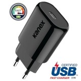 Kanex GoPower - Ładowarka sieciowa USB-C (Power Delivery) 18 W (Black)-624087