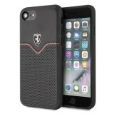 Ferrari Victory - Skórzane etui iPhone 8 / 7 (czarny)-644812