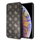 Guess Double Layer Glitter Case Peony G - Etui iPhone Xs Max (Black)-648342
