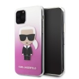 Karl Lagerfeld Iconic Karl Gradient - Etui iPhone 11 Pro (różowy)-656271