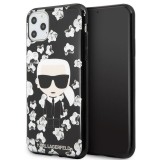 Karl Lagerfeld Iconic Karl Flower - Etui iPhone 11 Pro Max (czarny)-656327