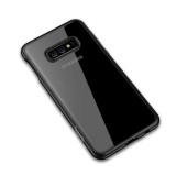 Crong Clear Cover - Etui Samsung Galaxy S10e (czarny)-677220