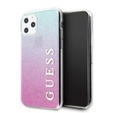 Guess Glitter Gradient - Etui iPhone 11 Pro Max (Pink/Blue)-756676