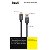 Budi - Kabel USB-A do USB-C z pozłacanymi wtykami zapewniający transfer do 5GB/s 1,2 m-890912
