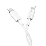 Borofone - kabel USB-C do Lightning bardzo szybkie ładowanie z PD 1m biały-890957