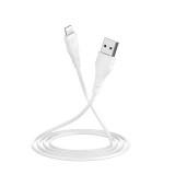 Borofone - Kabel USB-A do Lightning, 2 m (Biały)-891093