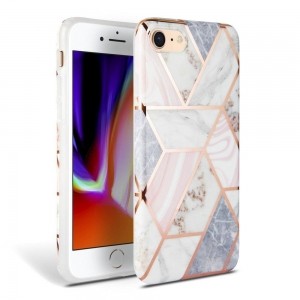 TECH-PROTECT MARBLE IPHONE 7/8/SE 2020 PINK-1149913