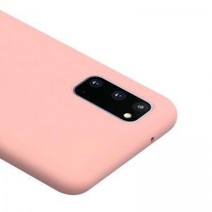 Crong Color Cover - Etui Samsung Galaxy S20 (różowy)-1162093