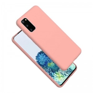 Crong Color Cover - Etui Samsung Galaxy S20 (różowy)-1162095