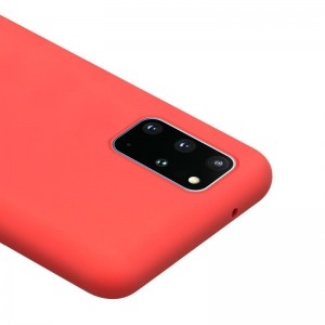 Crong Color Cover - Etui Samsung Galaxy S20  (czerwony)-1162115
