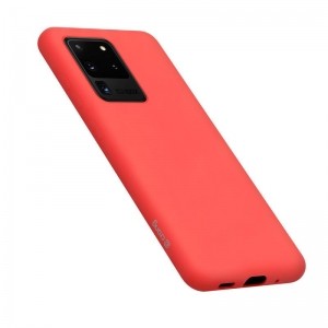 Crong Color Cover - Etui Samsung Galaxy S20 Ultra (czerwony)-1162160