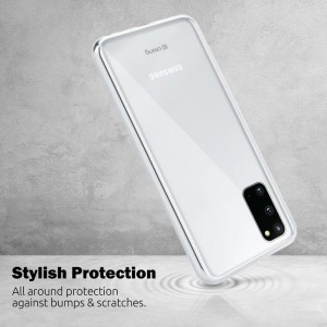 Crong Crystal Slim Cover - Etui Samsung Galaxy S20 (przezroczysty)-1187561