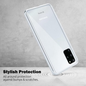 Crong Crystal Slim Cover - Etui Samsung Galaxy S20  (przezroczysty)-1187568