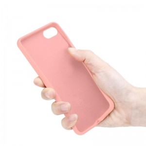 Crong Color Cover - Etui iPhone SE 2020 / 8 / 7 (piaskowy róż)-1344138