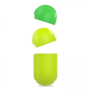 PURO ICON Fluo Case - Etui do Airpods Pro z dodatkową osłonką (Fluo Yellow + Fluo Green Cap)-1446326