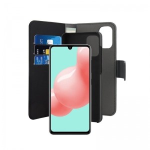 PURO Wallet Detachable - Etui 2w1 Samsung Galaxy A41 (czarny)-1446351