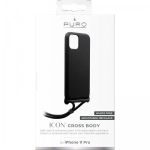 PURO ICON Cross Body - Etui iPhone 11 Pro (czarny)-1525458