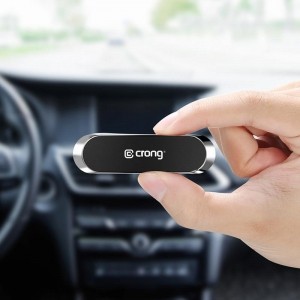 Crong Multi-Function Magnetic Car Holder – Uniwersalny uchwyt magnetyczny do smartfonów (czarny)-1535010
