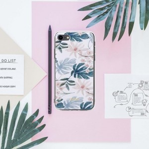 Crong Flower Case – Etui iPhone SE 2020 / 8 / 7 (wzór 01)-1614980