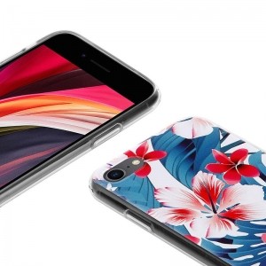 Crong Flower Case – Etui iPhone SE 2020 / 8 / 7 (wzór 03)-1614990