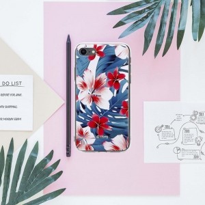 Crong Flower Case – Etui iPhone SE 2020 / 8 / 7 (wzór 03)-1614994