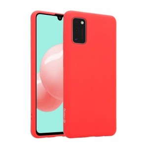 Crong Color Cover - Etui Samsung Galaxy A41 (czerwony)-1620217