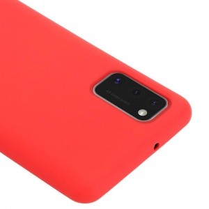 Crong Color Cover - Etui Samsung Galaxy A41 (czerwony)-1620223