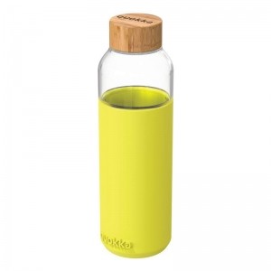 Quokka Flow -  Butelka na wodę ze szkła 660 ml (Neon Green)-1881930