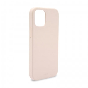 PURO ICON Anti-Microbial Cover - Etui iPhone 12 Mini z ochroną antybakteryjną (różowy)-1949138