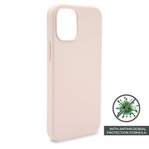 PURO ICON Anti-Microbial Cover - Etui iPhone 12 Pro Max z ochroną antybakteryjną (różowy)-1949210
