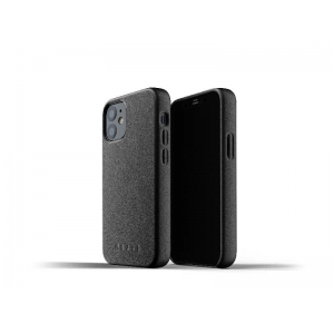 Mujjo Full Leather Case - etui skórzane do iPhone 12 mini (czarne)-2064418