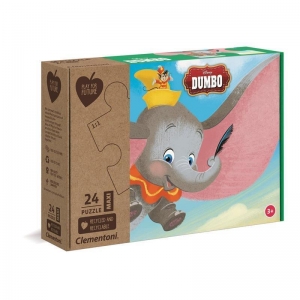Clementoni - Puzzle Dumbo Maxi 24 ele.-2069637