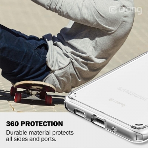 Crong Crystal Shield Cover - Etui Samsung Galaxy S20 (przezroczysty)-2100454