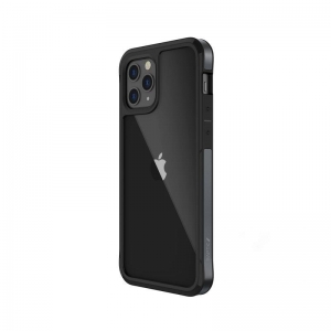 X-Doria Raptic Edge - Etui aluminiowe iPhone 12 Pro Max (Drop test 3m) (Black)-2105510