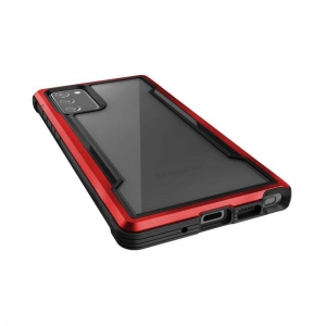 X-Doria Raptic Shield - Etui aluminiowe Samsung Galaxy Note 20 (Drop test 3m) (Red)-2105785