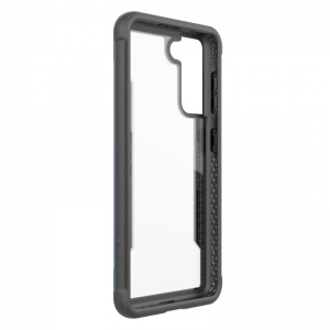 X-Doria Raptic Shield - Etui aluminiowe Samsung Galaxy S21 (Antimicrobial protection) (Iridescent)-2253903