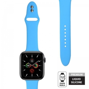 Crong Liquid - Pasek do Apple Watch 38/40 mm (niebieski)-2305351
