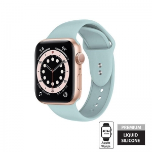 Crong Liquid - Pasek do Apple Watch 42/44 mm (miętowy)-2305384