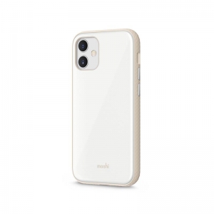 Moshi iGlaze - Etui iPhone 12 Mini (system SnapTo) (Pearl White)-2306731