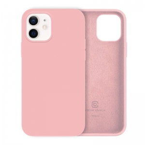 Crong Color Cover - Etui iPhone 12 / iPhone 12 Pro (rose pink)-2310420
