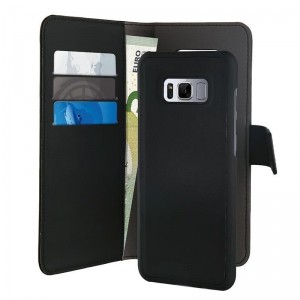 PURO Wallet Detachable - Etui 2w1 Samsung Galaxy S8  (czarny)-237521