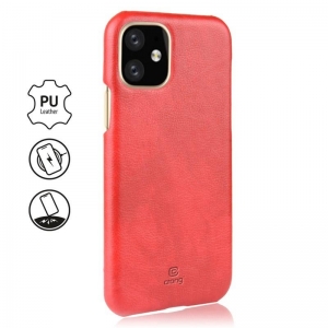 Crong Essential Cover - Etui iPhone 11 (czerwony)-2438911