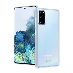 Crong Crystal Slim Cover - Etui Samsung Galaxy S20 FE (przezroczysty)-2453834
